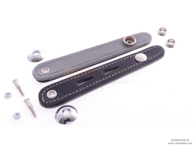 serramantici norm cuoioscay completi cm  75 nerogrigio