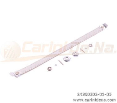 serramantici slavi cuoioscay cm 33 con borch extra  bianco