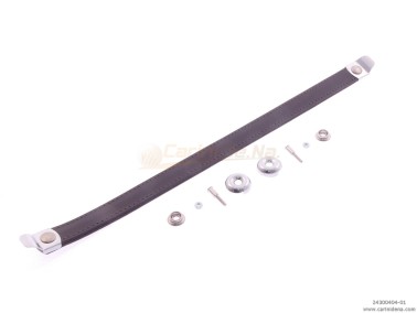 SERRAMANTICI SLAVI CUOIO/SCAY cm 33 CON BORCH. EXTRA - MARRONE