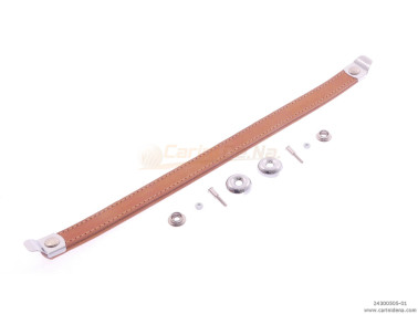 SERRAMANTICI SLAVI CUOIO/SCAY cm 33 CON BORCH. EXTRA - AVANA