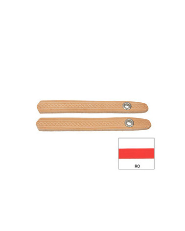 BELLOWS STRAPS EYELET RED