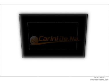 CUSCINI VELLUTO PIANO SENZA BOTT 42 x 30 NERO