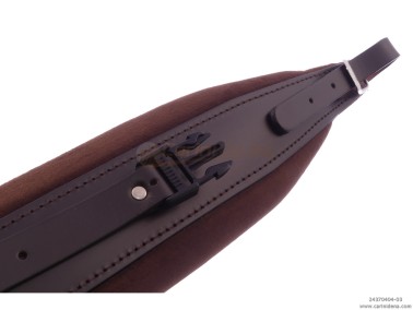 TRACOLLE FISA L10 CUOIO/VELLUTO + STRAP - MARRONE