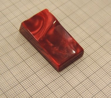 tastini registri smussati   perla rosso scuro 1104