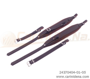 TRACOLLE FISA L10 CUOIO/VELLUTO + STRAP - MARRONE