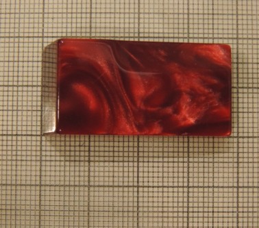 tastini registri smussati   perla rosso scuro 1104