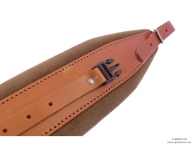 TRACOLLE FISA L 8 CUOIO/VELLUTO SENZA STRAP - AVANA