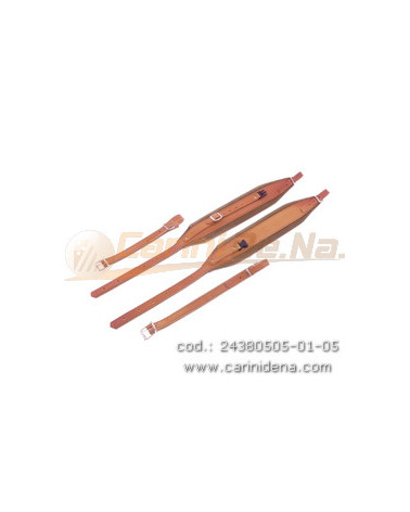 TRACOLLE FISA L 8 CUOIO/VELLUTO + STRAP - AVANA