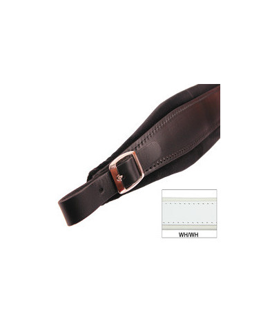 TRACOLLE FISA L 7 CUOIO/VELLUTO - BIANCO