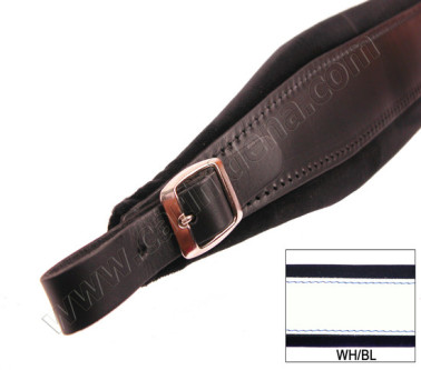 TRACOLLE FISA L 7 CUOIO/VELLUTO - BIANCO/BLU