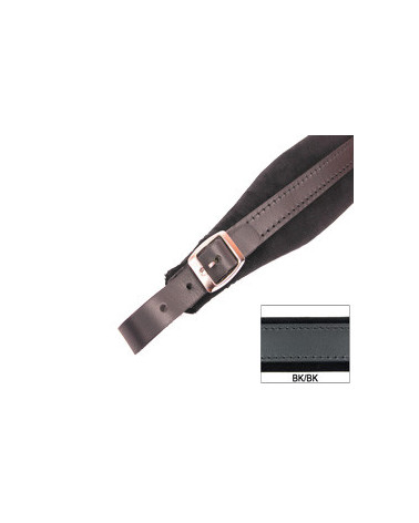 ACCORDION SHOULDER STRAPS L 6 VELVET BLACK