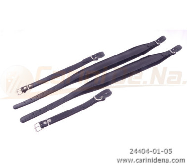 TRACOLLE FISA L 6I CUOIO/VELLUTO 302/AV CUOIO SAGOMATO - NERE