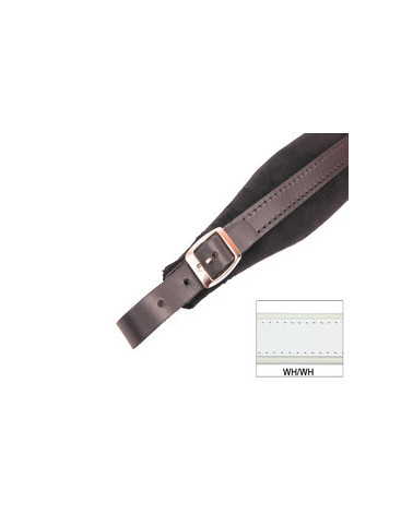 TRACOLLE FISA L 5 CUOIO/VELLUTO - BIANCO