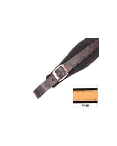 TRACOLLE FISA L 5 CUOIO/VELLUTO - AVANA/MARRONE