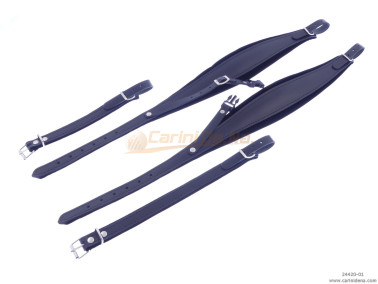 TRACOLLE FISA GSV CUOIO/VELLUTO cm  8 + STRAP - 300/A