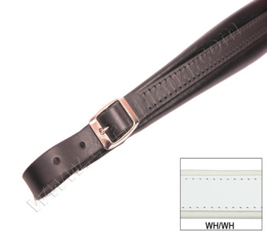 ACCORDION SHOULDER STRAPS 4C VINYL WHITE