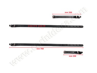 TRACOLLE FISA MOD 20 CUOIO/VELLUTO - NERO