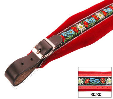 TRACOLLE FISA FOLK VELLUTO L6.0 ROSSO