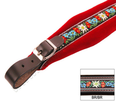 TRACOLLE FISA FOLK VELLUTO L6.0 MARRONE