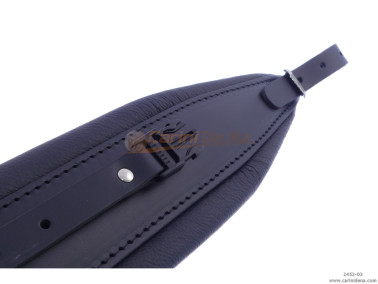 ACCORDION SHOULDER STRAPS L 8 LEATHER + BACK STRAP