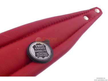tracolle fisa l 8 cuoiopelle  strap  rosse