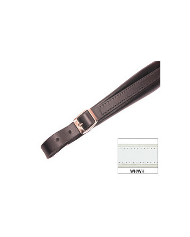 ACCORDION SHOULDER STRAPS 4CR VINYL WHITE