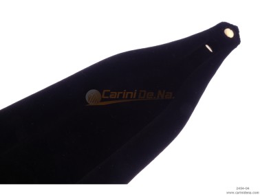 TRACOLLE FISA L 8I CUOIO/VELLUTO + STRAPP GANCIO PLASTICA 306/A + ATT DORATI - NERE