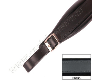 ACCORDION SHOULDER STRAPS 5AL VINYL BLACK