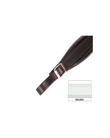 ACCORDION SHOULDER STRAPS 5AL VINYL WHITE