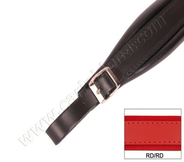 ACCORDION SHOULDER STRAPS 5AL VINYL RED