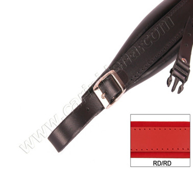 TRACOLLE FISA 5AL CUOIO/SCAY + STRAPPINO - ROSSO