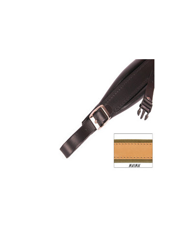 ACCORDION SHOULDER STRAPS 5AL VINYL + BACK STRAP AVANA