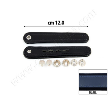 BELLOW STRAPS NORM VINYL WITHOUT ACC BNA cm 12 BLUE