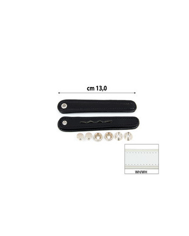 BELLOW STRAPS NORM VINYL WITHOUT ACC BNA cm 13 WHITE