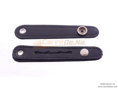 BELLOW STRAPS NORM VINYL WITHOUT ACC cm  8.5 BLACK