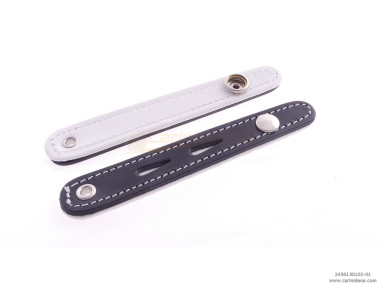 SERRAMANTICI NORM CUOIO/SCAY S/ACC cm  8.5 NERO/BIANCO