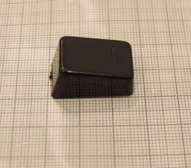 TASTINI REGISTRI PIATTI mm 14 X 25 NERI