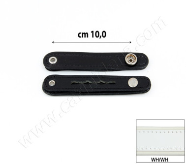 SERRAMANTICI NORM CUOIO/SCAY S/ACC cm 10 BIANCO