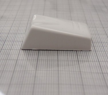 TASTINI REGISTRI TIPO PAOLO SOPRANI PLASTICA mm 19.2 X 37.0 BIANCHI