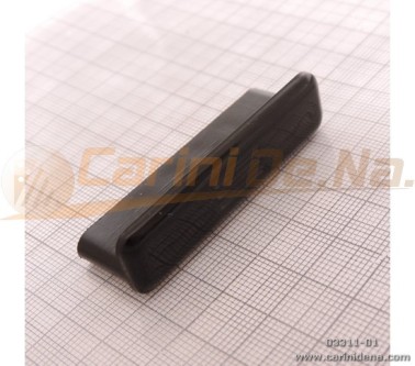 TASTINI REGISTRI DEI BASSI AD L 55 X 14.5/6.5 X 18/15 -  PLASTICA NERI