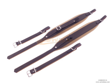 TRACOLLE FISA L 7 CUOIO/VELLUTO + STRAP - MARRONE/AVANA