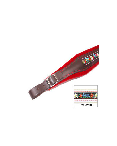 TRACOLLE FISA FOLK CUOIO/VELLUTO L8 BIANCO