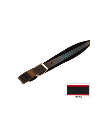 ACCORDION SHOULDER STRAPS 4C VELVET BLACK/RED