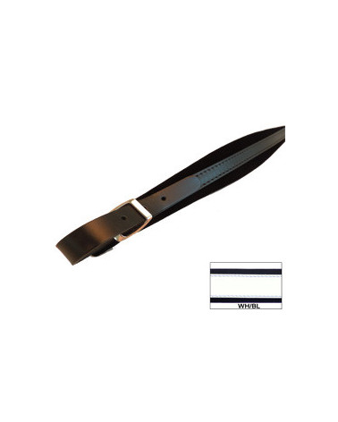 ACCORDION SHOULDER STRAPS 4C VELVET WHITE/BLUE