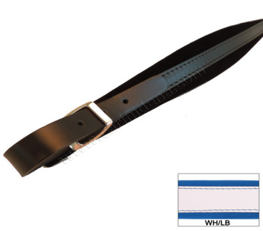 TRACOLLE FISA 4C CUOIO/VELLUTO - BIANCO/AZZURRO