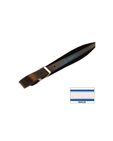 TRACOLLE FISA 4C CUOIO/VELLUTO - BIANCO/AZZURRO