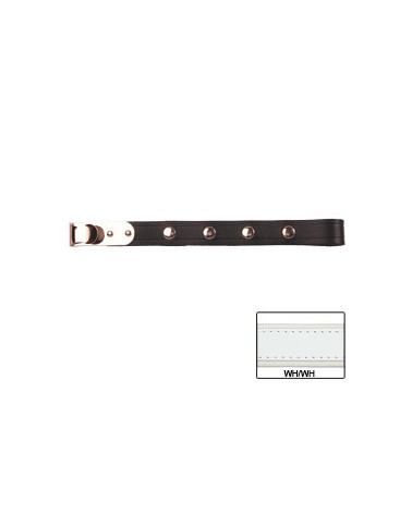 BACK STRAPS BELGIAN 123 cm 29 NORMAL WHITE