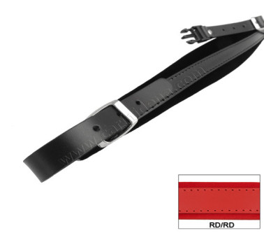 ACCORDION SHOULDER STRAPS 4C VELVET + BACK STRAP RED