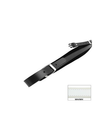 tracolle fisa 4cr cuoiovelluto  strap  bianco