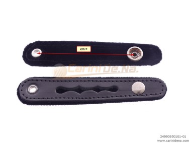 SERRAMANTICI NORM CUOIO/VELLUTO S/ACC cm  8.0 NERO